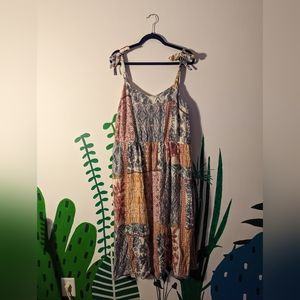 NWT LANE BRYANT Patchwork Midi Dress